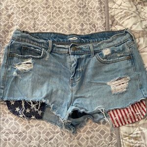 Jean shorts